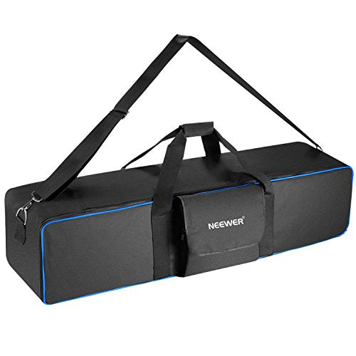 Neewer® 35"x10"x10"/90 x 25 x 25 cm Photo Studio Equipment Large Carrying Bag with Strap for Tripod Light Stand and Photography Lighting Kit(CB-05) - style: 42"x10"x10"/Black+blue
