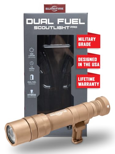 SureFire Weaponlight LED - M640DF-TN-PRO Up to 1,500 Lumens, 16,000 Candela - color: Tan