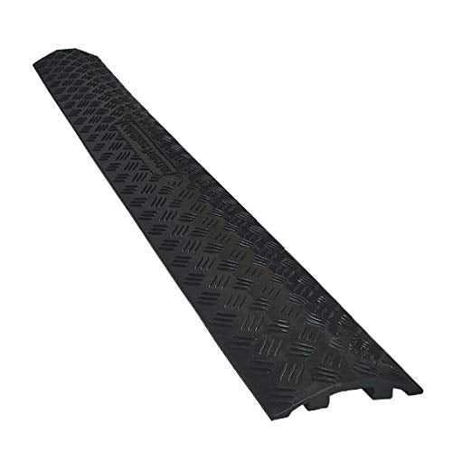 Electriduct Drop Trak Cable & Hose Protector Cord Cover - Small - Black - color: Black, size: S (Small) - 1 Piece