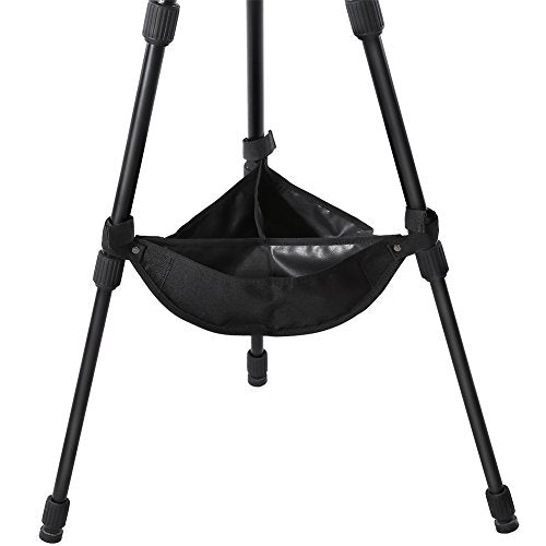 Tripod Weights Stone Bag, Tripod Stone Bag, Video Sand Bag, Black Universal Heavy Duty Tripod Boom Stand Stabilizer Stone Bag Photography Tackle Accessory for Tripod Easel Light Stand Photography