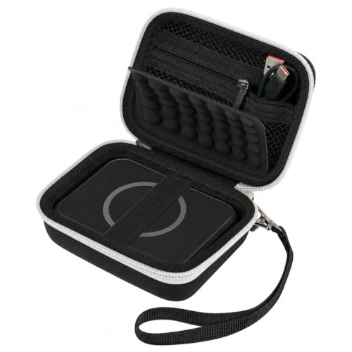 Hard Travel Case for Iseyyox for RTOPS for QUZUDN 3 in 1 Wireless Charger - color: Black