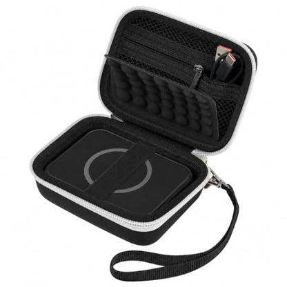 Hard Travel Case for Iseyyox for RTOPS for QUZUDN 3 in 1 Wireless Charger - color: Black