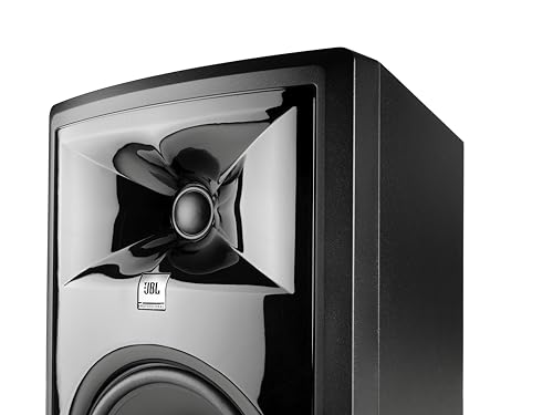 JBL Professional 306P MkII 6-Inch 2-Way Powered, Active Monitor Speaker for Near Field Music Production, Studio Monitor, Desktop Computer, Hi-Fi Audio. Sold individually, Black - style: 306P single