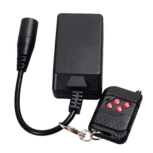 Portable 3 Pins XLR Wirless Remote Control Receiver for AC 90-240V 400W 500W Smoke Fog Machine