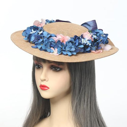 COSDREAMER Victorian Hat Girls Women Tea Party Sun Hat Small - color: E