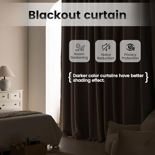 Room Divider Wall Curtains, Blackout Privacy Noise Reduction Theater Curtain for Bedroom and Living Room Ceiling Track Curtain (1Panel, Black, W15ft x H9ft) - color: Black, size: 180"W x 108"L (Pack of 1)