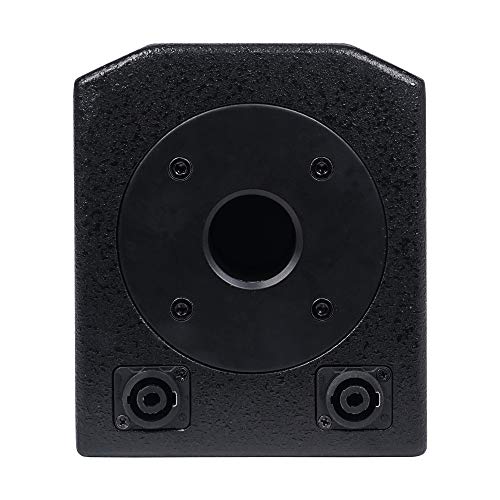 Sound Town Pair of Passive Wall-Mount Column Mini Line Array Speakers with 4 x 5” Woofers, Black for Live Event, Church, Conference, Lounge, CARPO-V5B