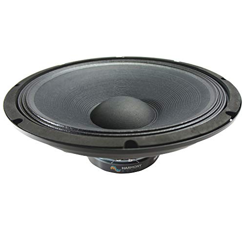 Harmony Audio Replacement 15" PA 8 Ohm Woofer Fits Behringer B115MP3 | Direct swap speaker driver, 800W power rating, restores clean pro sound, quick install in your existing cab, 15 inch size