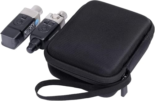 co2CREA Case for Xvive U3 U3C Microphone System Transmitter and Receiver | Travel Protection, Soft Anti-Static Lining, Hard EVA Shell, Shockproof Dustproof Water Resistant - size: for Xvive U3