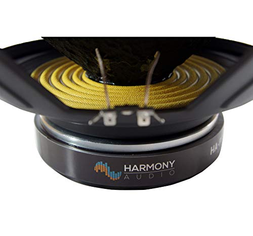 Harmony Audio 18" PA Replacement Subwoofer 1200W 16 Ohm Woofer 2 Pack | 18 inch dual pro speaker pair, revives blown bass drivers, deep low-end punch, drop-in fix, twin bin stage rig ready - size: 16 Ohm, style: Two Pack