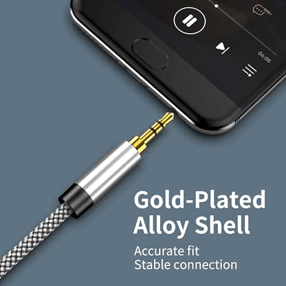 1/8 Stereo to Dual 1/4 Mono Cable 10ft, 3.5mm to Dual 1/4 Cable, 1/8 inch TRS Stereo to Dual 1/4 inch TRS Splitter - color: 3.5mm to 2x6.35mm Audio Cable, size: 10 feet