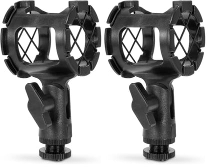 SmallRig Microphone Shock Mount Cold Shoe Pinch for Camera Shoe Boompole (Pack of 2) - size: 55x50x121mm (Pack of 2)