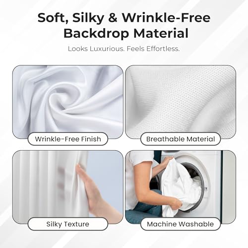 OnlineEEI Pipe & Drapes Portable Stand Kit, 8FT x 20FT Photo Backdrop Set with Portable Stand, Photography Background for Weddings, Birthday Parties, Business Events (Burgundy) - color: Burgundy