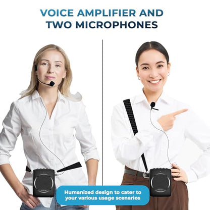 Ultra Portable Voice Amplifier Microphone and Speaker Set S309