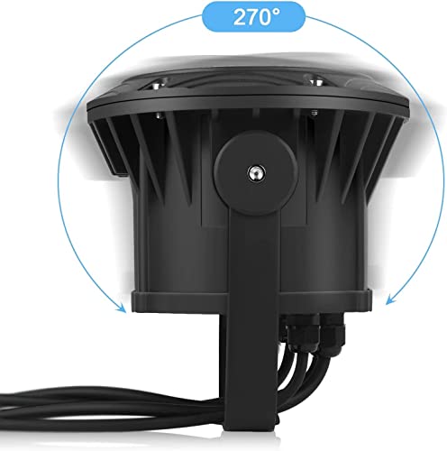 100W LED Par IP67 Waterproof Stage Lights, DMX512 Sound Activated Control RGBW for Outdoor Concert Club KTV Music Show Garden Wedding (4 Packs)