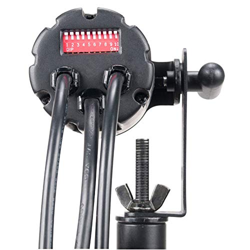 ADJ Products PINSPOT LED Quad DMX 8 WATT Quad Color | Vivid hue mixing, standalone or DJ console control modes, compact housing, crisp narrow beam for disco and mirror balls