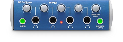 PreSonus HP4 4-Channel Compact Headphone Amplifier - style: HP4