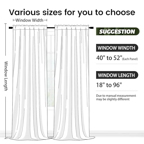 SimpleHome Olive Green Velvet Curtains 84 Inches for Living Room Rod Pocket | Luxury Blackout Velvet Curtains,Thermal Insulated 2 Panels Room Darkening Drapes,Velvet Bedroom Curtains,W52 x L84,2 Panels - color: Olive Green, size: 52"W x 84"L (Pack of 2)