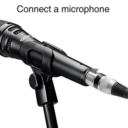XLR Splitter Cable, 3 Pin Dual XLR Female to Male Patch Y Cable Balanced Microphone Cord Audio Adaptor (1 Male to 2 Female) - 5 Feet - size: 5 Feet