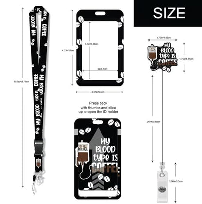 4 Pcs Cool Nurse Retractable Badge Reel Holders – Clip-On ID Badge Holders with Keyring & 24” Cord Extension – Fun Animal Nurse & Office Badge Reels for Teachers, Students & Professionals