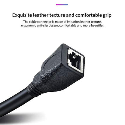 XLR 5 pin RJ45 Adapter Cable-XLR 5 Pin Male & 5 Pin Female to RJ45 Female DMX Ethernet Adapter Converter Cable(1SET/ 2PACK) - color: 5PMF -RJ45