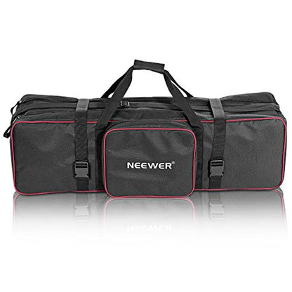 Neewer® 35"x10"x10"/90 x 25 x 25 cm Photo Studio Equipment Large Carrying Bag with Strap for Tripod Light Stand and Photography Lighting Kit(CB-05) - style: 30"x10"x10"/Black+red