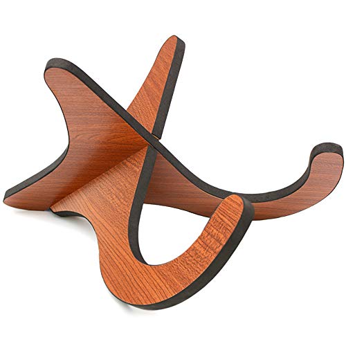Ukulele Wood Folding Portable Stand for Mandolins and Violins - color: Ukulele Stand-Wood