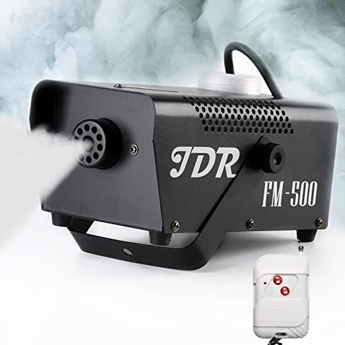 JDR Fog Machine Smoke machine Indoor Outdoor Halloween Mini Portable Stage - color: Black, size: NO Light
