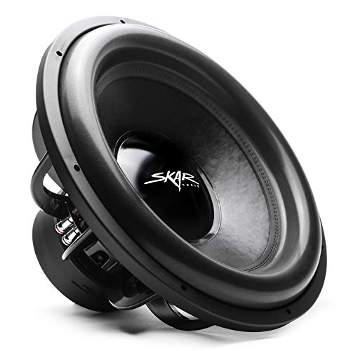 Skar Audio EVL-18 D4 18" 2500 Watt Max Power Dual 4 Ohm Car Subwoofer - size: 18" - Dual 4 Ohm