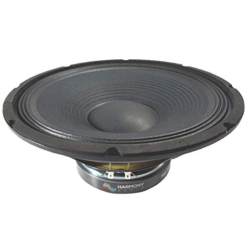 Harmony Audio 12 Inch Replacement PA Speaker 500 Watt 8 Ohm Raw Woofer | 48oz magnet, drop-in driver for pro DJ cabinets and live sound bins, revives blown subs, strong low-end punch - size: 8 Ohm, style: Single Pack