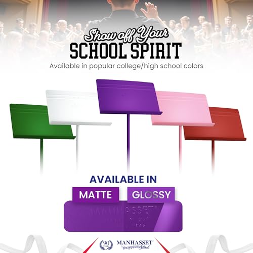 Manhasset 48 Symphony Music Stand for Sheet Music - Model 4801MPU - color: Purple, Matte, size: Pack of 1