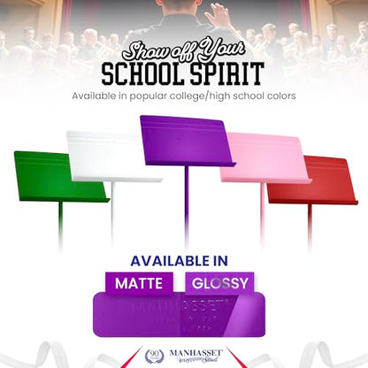 Manhasset 48 Symphony Music Stand for Sheet Music - Model 4801MPU - color: Purple, Matte, size: Pack of 1