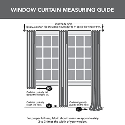 Sun Zero Hampshire Velvet Noise Reducing Thermal Extreme 100% Total Blackout Back Tab/Rod Pocket Curtain Panel, Ecru Off-White, 50"W x 84"L (1 Panel) - color: Ecru Off-white, size: 50"W x 84"L (Pack of 1)