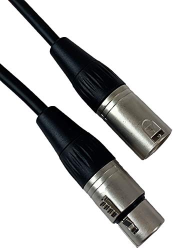 Gearlux XLR Microphone Cable, Fully Balanced, Male to Female, 10 Feet - 2 Pack - size: 10 Ft, style: 2 Pack
