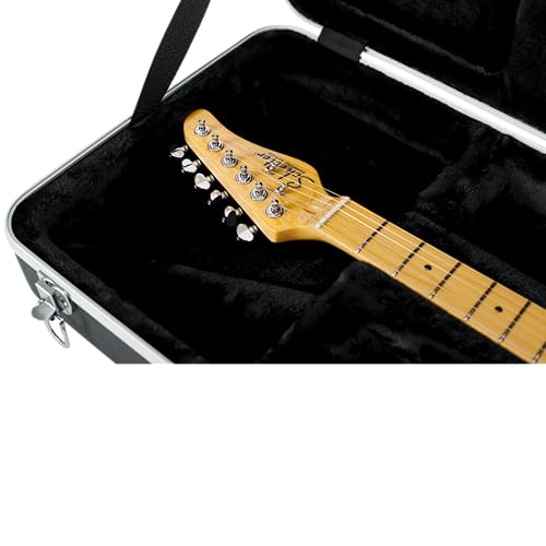 Gator Cases Deluxe Legacy Series Lightweight Deluxe ABS Molded Case for Standard Strat or Tele Style Guitars (GC-ELECTRIC-A) - style: Electric