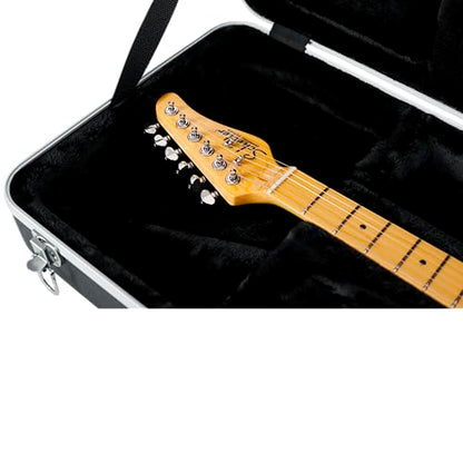 Gator Cases Deluxe Legacy Series Lightweight Deluxe ABS Molded Case for Standard Strat or Tele Style Guitars (GC-ELECTRIC-A) - style: Electric