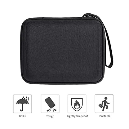 co2CREA Case for Xvive U3 U3C Microphone System Transmitter and Receiver | Travel Protection, Soft Anti-Static Lining, Hard EVA Shell, Shockproof Dustproof Water Resistant - size: for Xvive U3