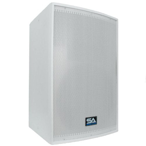Seismic Audio - Arctic 15 - White 15" PA Speaker or Floor Monitor - 400 Watts RMS - size: Single