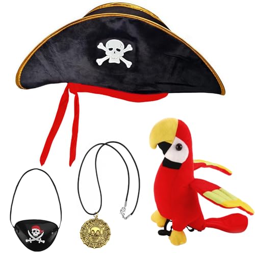 Pirate Hat Pirate Costume Accessories for Kids Man Woman Halloween Costume Party Dress UP