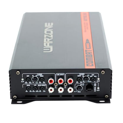 Warzone Series Car Amplifiers - True RMS Power Class D Amps, 1/2/4 Ohm Stable, Multi-Channel and Monoblock Options, Remote Sub Control (700W / 5 Channels) - size: 700 watt 5 Channels