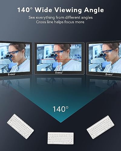 Eyoyo 5 inch Monitor, 800x480 Mini TFT LCD Screen Small Camera | Video Monitor 1/4 Screw Hole with HDMI/VGA/AV Video Input for Car PC DVD DVR CCD DSLR-140° Wide Angle Metal Housing - style: 5 inch monitor