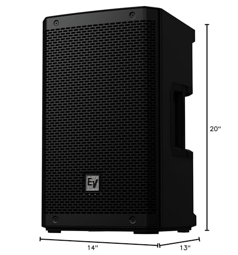 Electro-Voice ZLX-8-G2 8" 1000W Bluetooth Passive Loudspeaker 2nd Generation | 1000W 2-way loudspeaker with SST waveguide and 4-channel mixer for musicians, DJs and stage monitoring - style: ZLX-8-G2