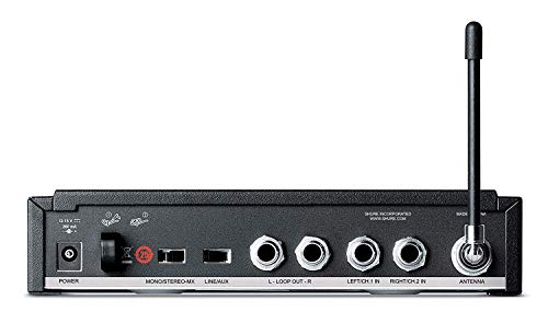 Shure PSM300 P3TR112TW Wireless in-Ear Personal Monitoring System with SE112 Earphones, Twinpack - G20 Band - size: Twinpack, style: G20 Band (488-512 MHz)