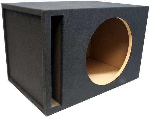 18" Subwoofer Enclosure Single Vented Sub Box 1" MDF Universal Fit ASC | Holds an 18 inch speaker, thick ported build for deep bass, empty and ready to load, cars, trucks and home theater systems