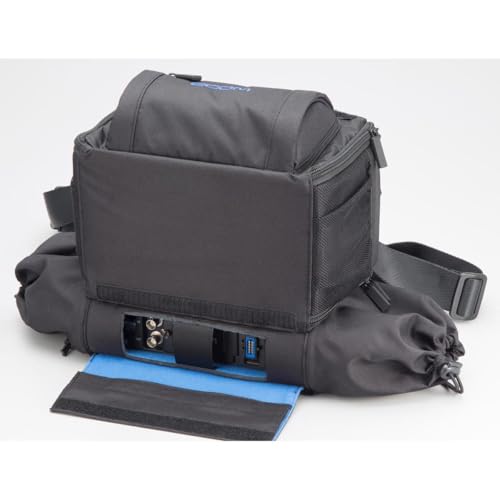 Zoom PCF-8n Production Case for F8n, F8, F4, Multiple Compartments and Pockets, Access to Inputs and Outputs, Protective Screen to Protect From Rain and Dust - size: 6.30