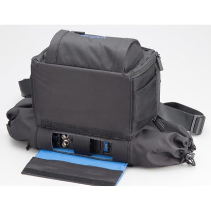 Zoom PCF-8n Production Case for F8n, F8, F4, Multiple Compartments and Pockets, Access to Inputs and Outputs, Protective Screen to Protect From Rain and Dust - size: 6.30