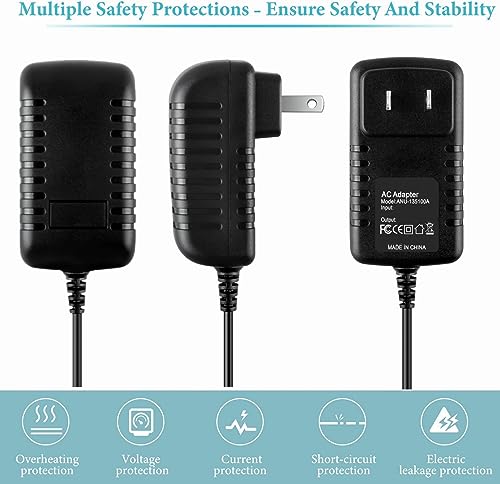AC/DC Adapter Compatible with RWM2200UH RWM2202US RWM2204UC UHF Wireless Pro Rack Mount Dual Microphone System Power Supply Cord Cable PS Wall Home Charger Mains PSU