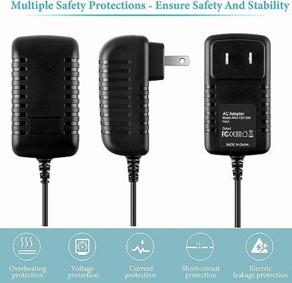 AC/DC Adapter Compatible with RWM2200UH RWM2202US RWM2204UC UHF Wireless Pro Rack Mount Dual Microphone System Power Supply Cord Cable PS Wall Home Charger Mains PSU