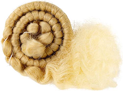 Mehron Makeup Crepe Hair - BLONDE, Special FX Fake Hair - color: Blond