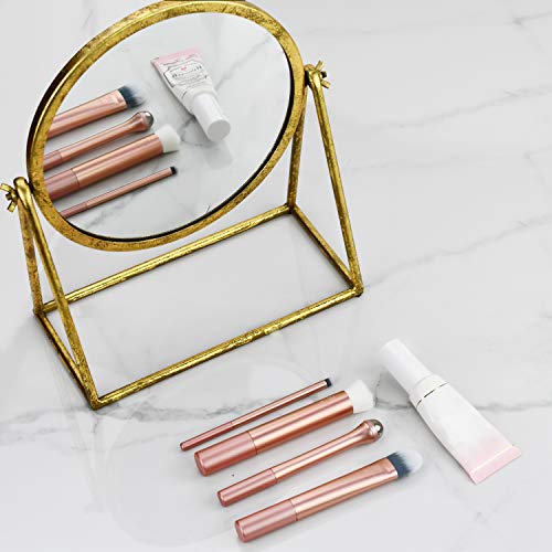 Real Techniques Prep and Prime Makeup Brush Set, Ideal for Exfoliating & Applying Primers, Moisturizers, & Serums, Skincare Tools, Synthetic Bristles, Cruelty-Free & Vegan, 4 Piece Set - color: Black;Silver, size: 4 Count (Pack of 1)
